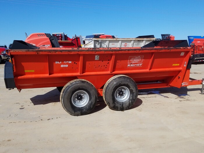 USED KUHN KNIGHT 8118 MANURE SPREADER Inventory Steinhart's Farm