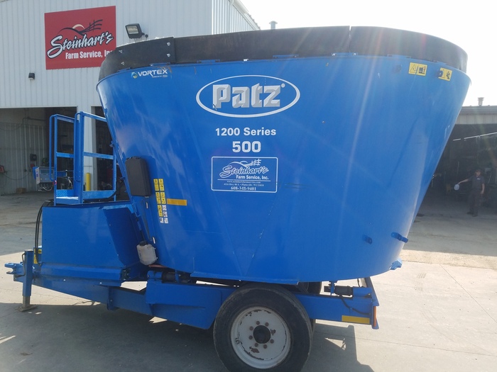 USED PATZ 500 VERTICAL TMR MIXER Inventory Steinhart's Farm Service