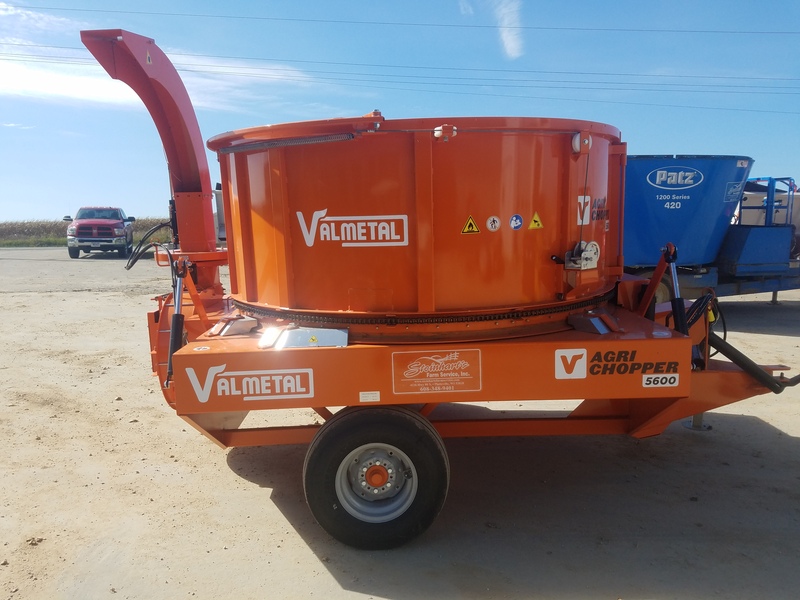 NEW VALMETAL 5600 AGRI CHOPPER BALE PROCESSOR Inventory Steinhart's